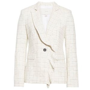 JOIE | Villette Ruffle Blazer | 12